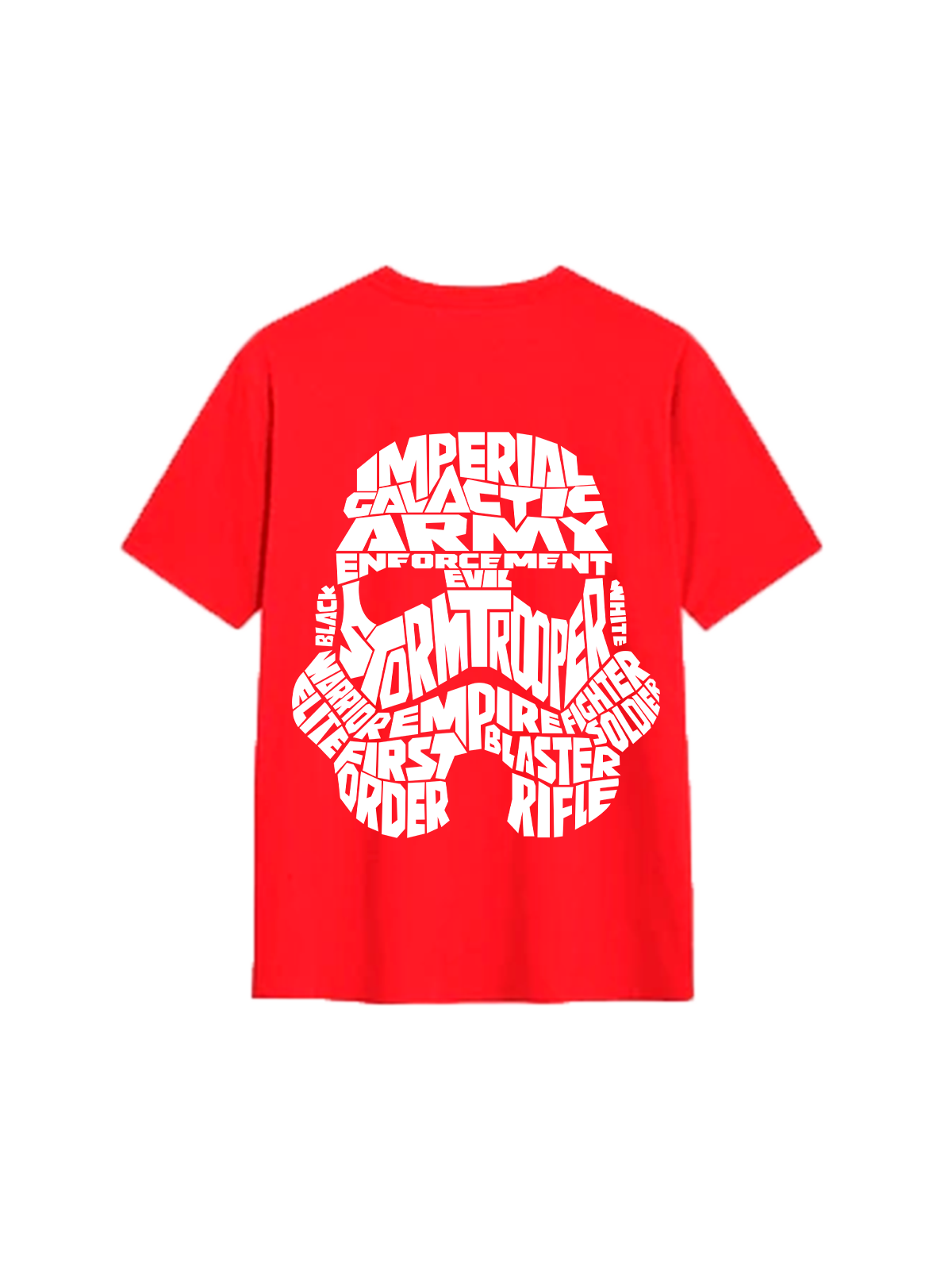 Playera roja 1 diseño grande